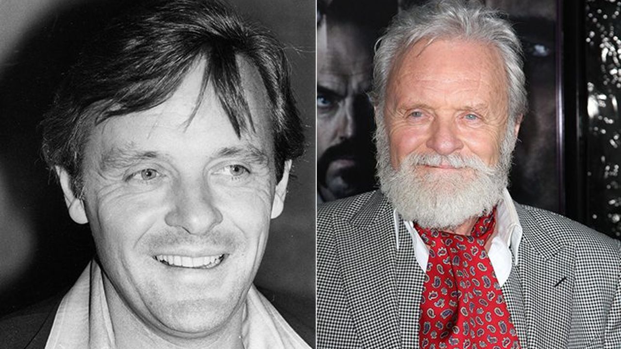 Anthony Hopkins than and now