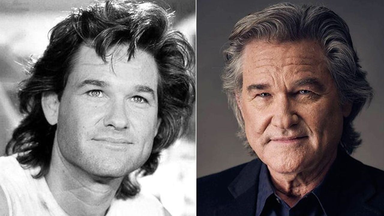 Kurt Russell then and now