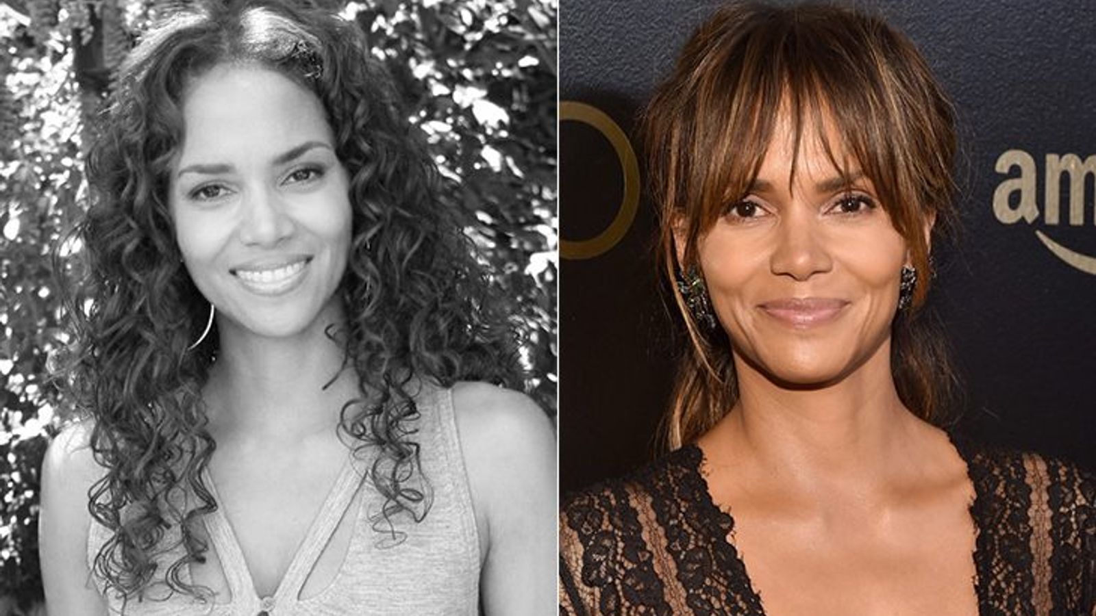 Halle Berry then and now